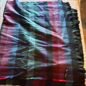 Torrid Red and Blue Plaid Scarf